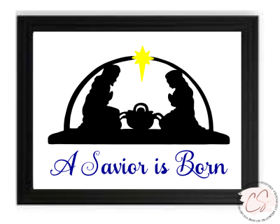 Nativity SVG and Clipart 3