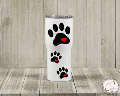 Dog Paws SVG and Clipart 3